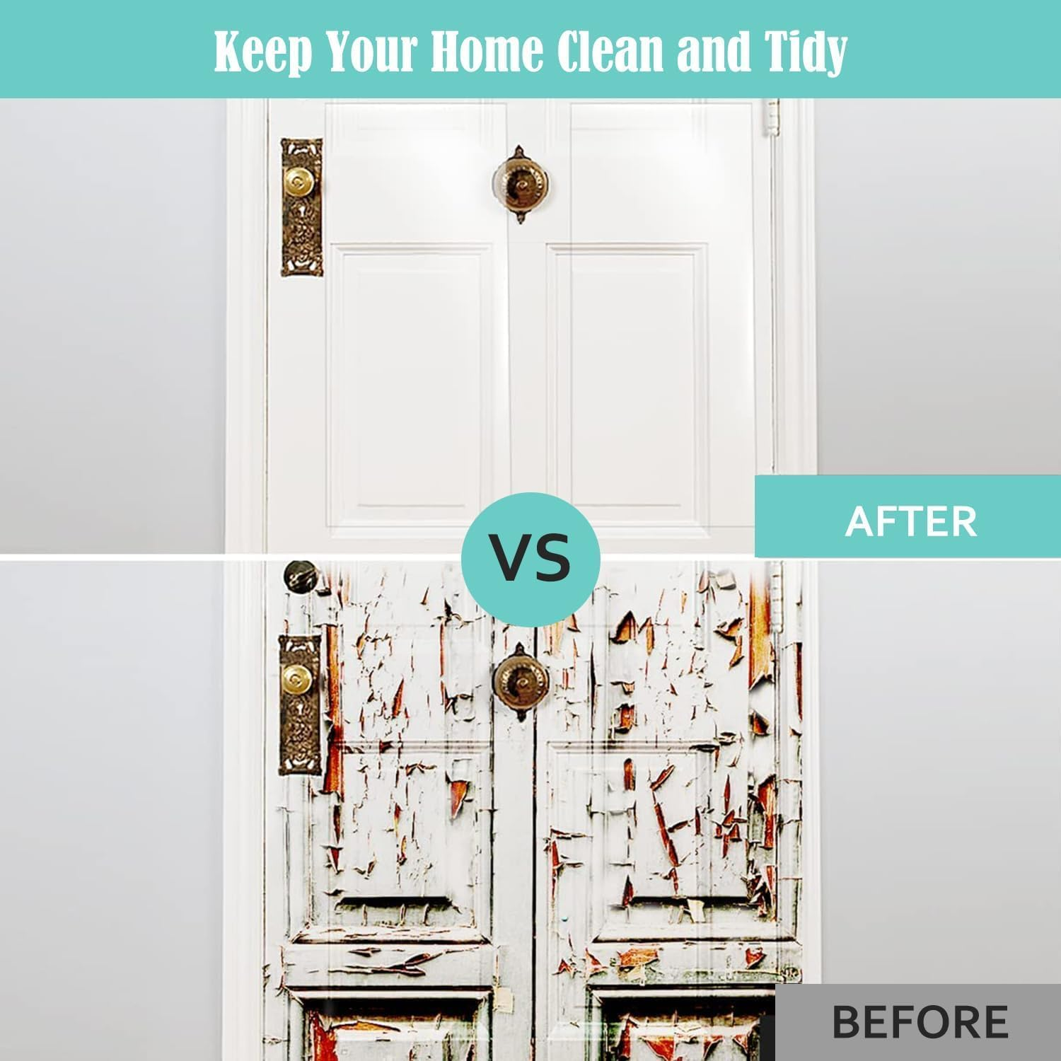 Cat Furniture Scratch Protector, Single-Sided Sticky Coat Protector for Cats, Flexible Corner Protection under Kittens, Scratch Protection (120 X 12.4 Inches) image number 1