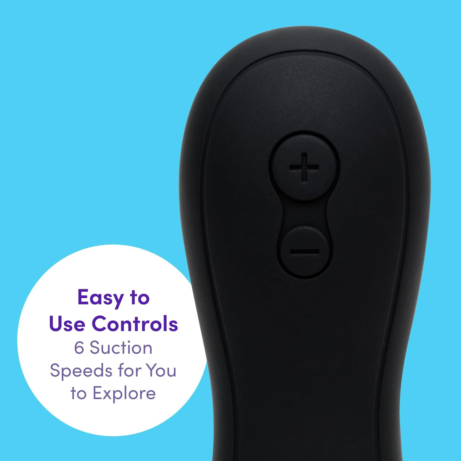 Lovehoney Thrill Clitoral Sucking Toy - Clit Stimulator with 6 Suction Speeds - Waterproof Sucker Vibrator - Silicone Vibrating Adult Sex Toys for Women and Couples - Black image number 3