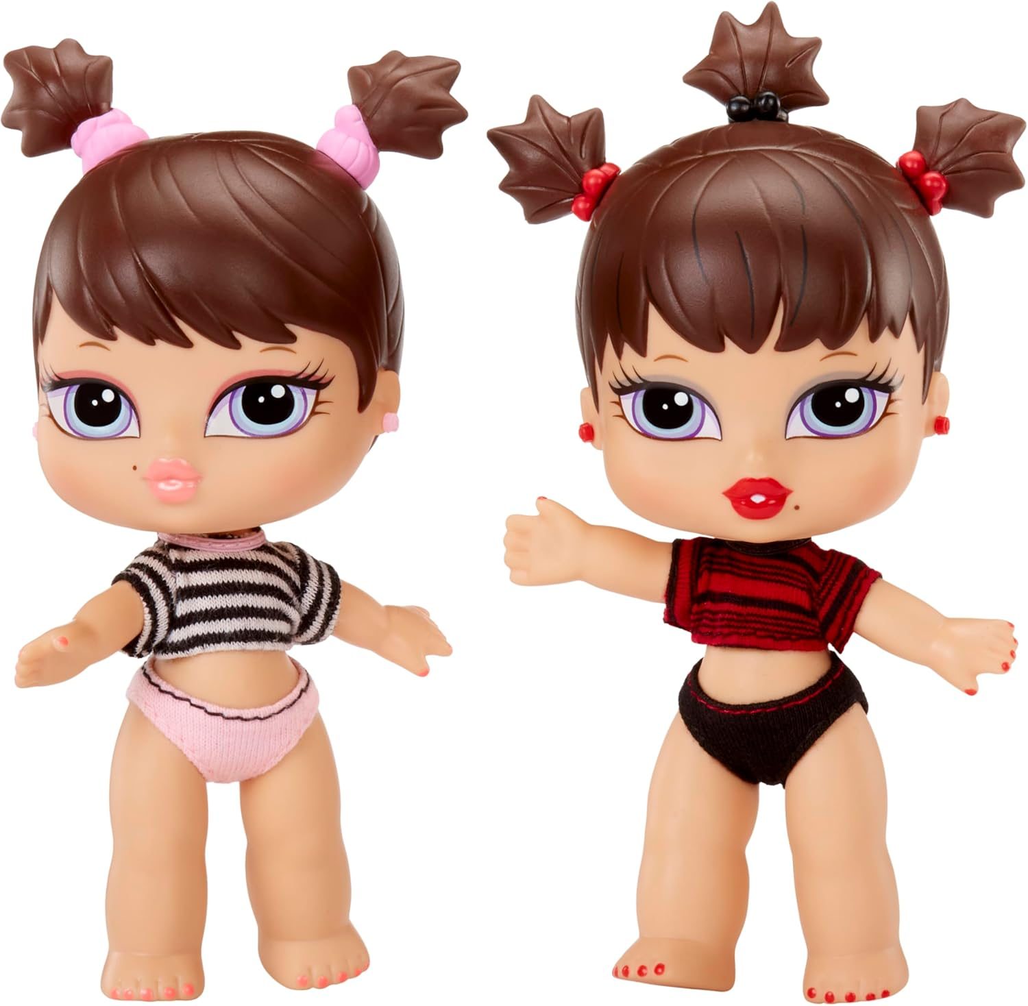 Bratz Babyz Twiins Dolls Phoebe and Roxxi - 2-Pack Collectible Fashion Dolls with Pets, Cute Baby Dolls with Stylish Outfit - Kids Toy - Great for Ages 6 and Older image number 2
