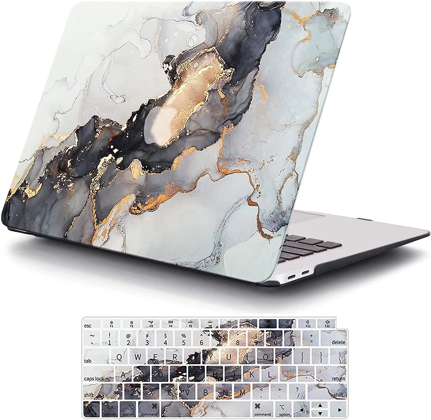 Monsdirect Case Compatible with Macbook Pro 13 Inch 2025-2016 Release M2 M1 A2338 A2251 A2289 A2159 A1989 A1708 A1706, Crocodile Print Alligator Skin PU Leather Hard Shell Case & Keyboard Cover, Pink