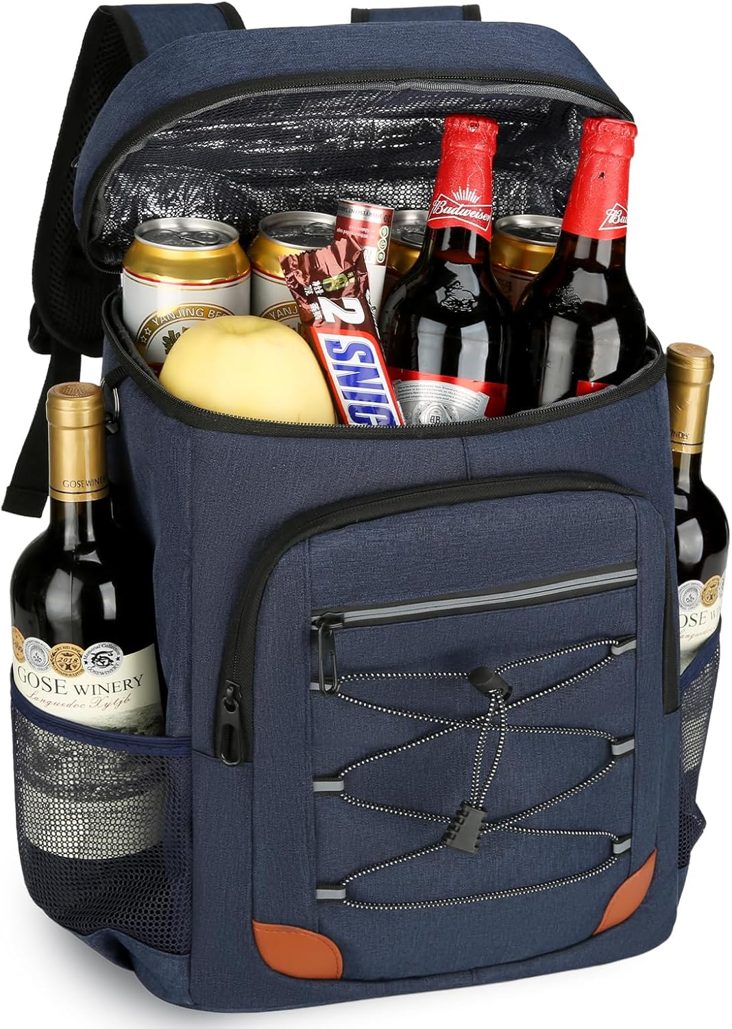 Backpack Cooler Insulated Leak Proof for Men Women 36 Cans Soft Cooler Backpack Insulated Waterproof Large Capacity Coolers Bag Portable for Lunch Camping Travel Picnic Hiking