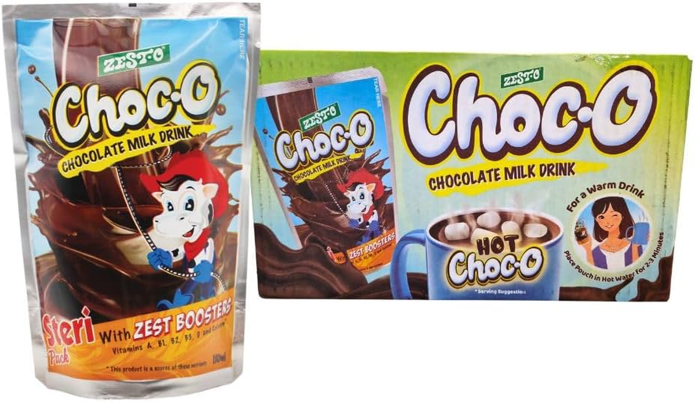 Zesto Hot Choc-O Milk Drink 180Ml 10 Pack