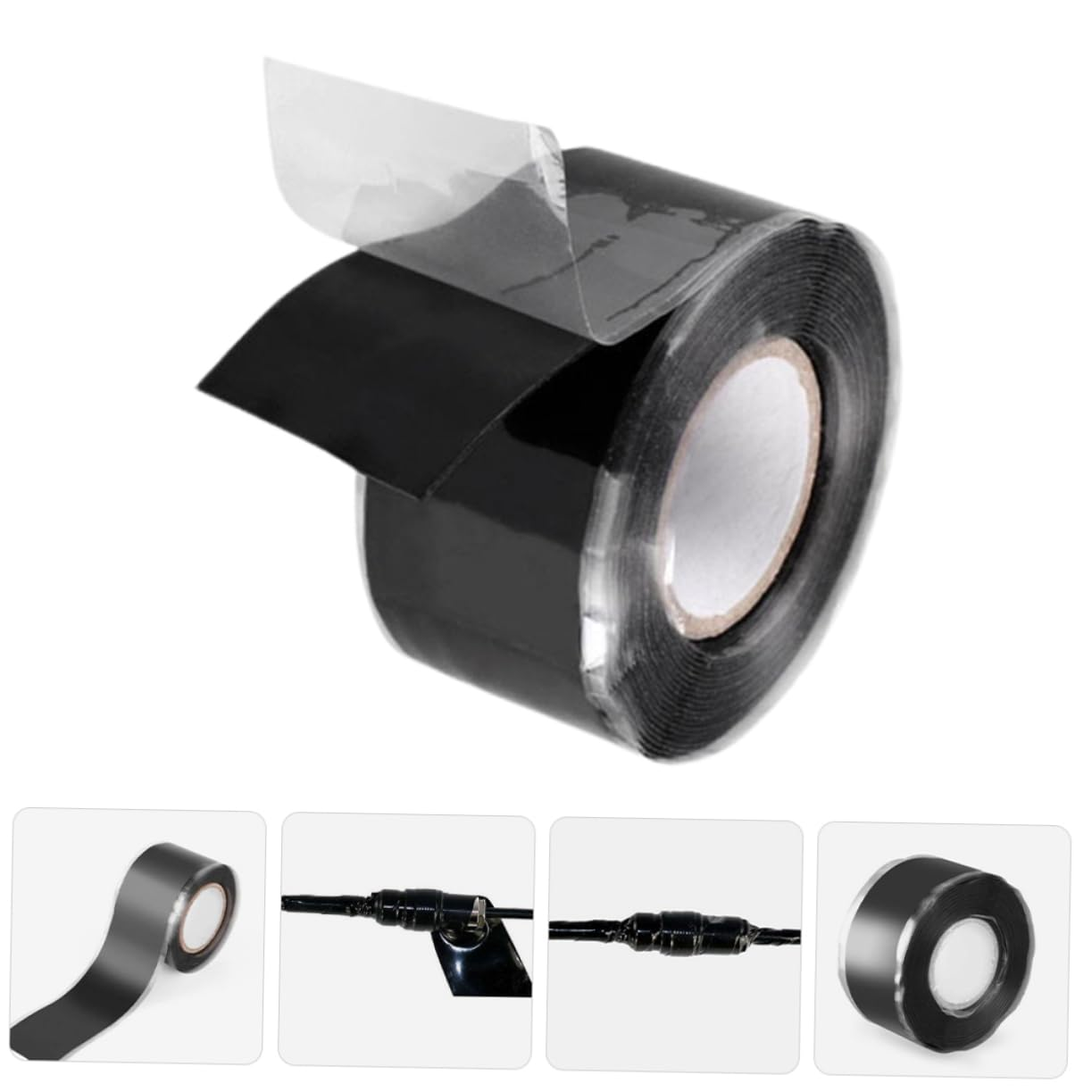 Alipis Self Fusing Silicone Tape Weatherproof Sealing for Emergency Pipe Repair Durable Bandage for Plumbing Electrical Wires Easy Application