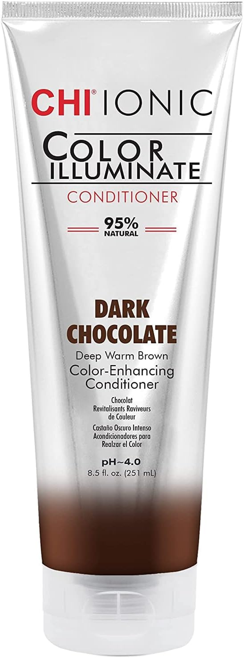 CHI Ionic Colour Illuminate Conditioner, Red Auburn, 251Ml