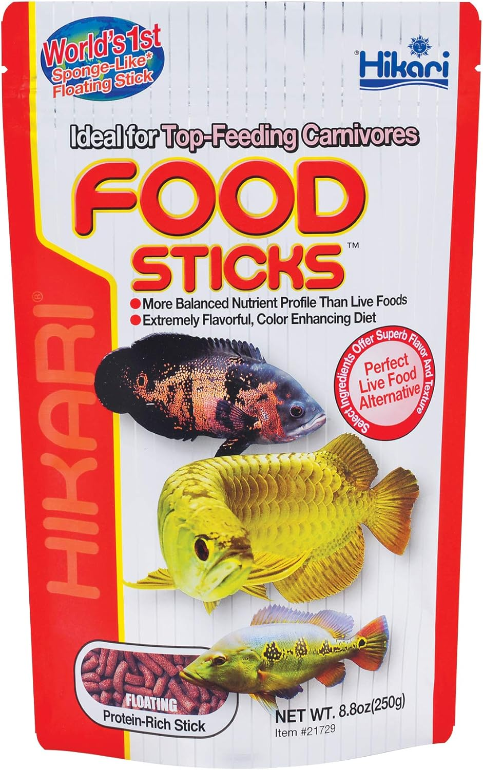 Hikari Tropical Food Sticks 250G image number 4