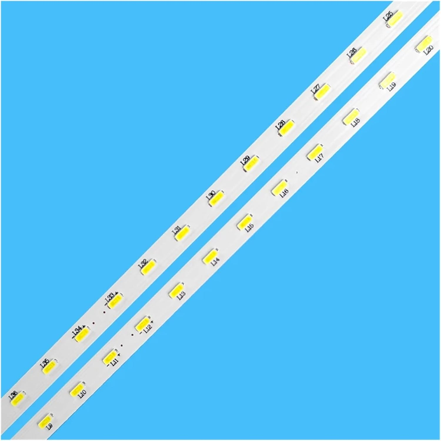 LED TV Backlight Strips for K.On/Ka LED42X8100PDE KPL+420B1LED3 35017968 35017966 44-Leds 472Mm