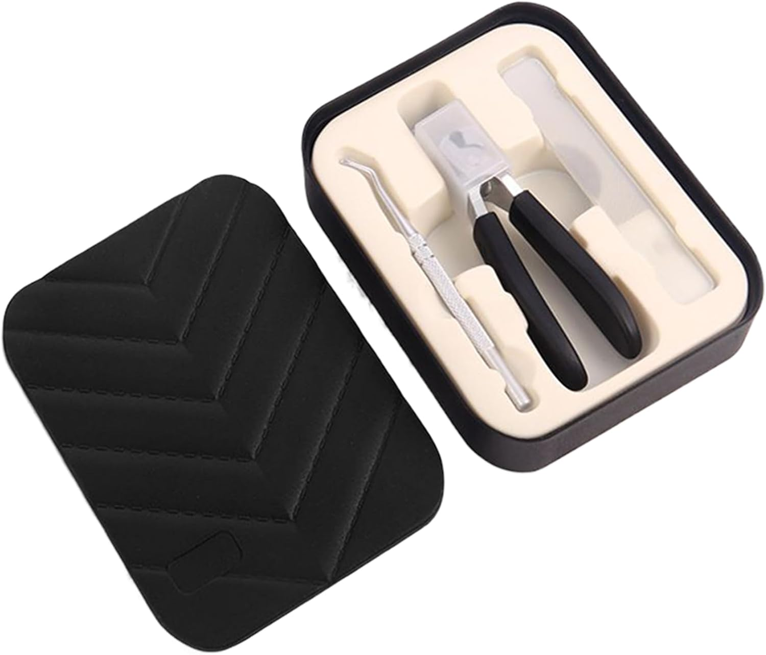 Nail Trimmer | Anti-Splash Ingrown Nail Trimming Tool with File and Spoon | Heavy Duty Wide Jaw Opening Beveled Manicure Tool for Seniors Elderly Adults Pedicure