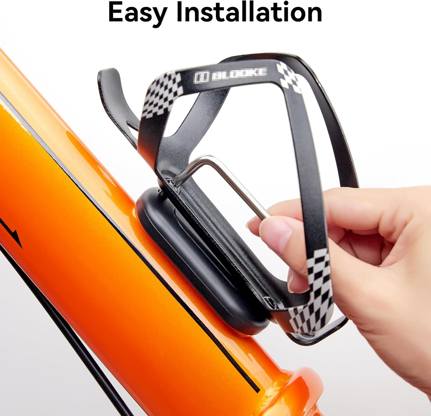 For Samsung Smarttag2 Bike Holder, Hidden Bike GPS Tracker Case for Galaxy Smart Tag 2, Hidden under Bottle Cage,Anti-Theft Smarttag2 Case Bicycle Mount image number 1