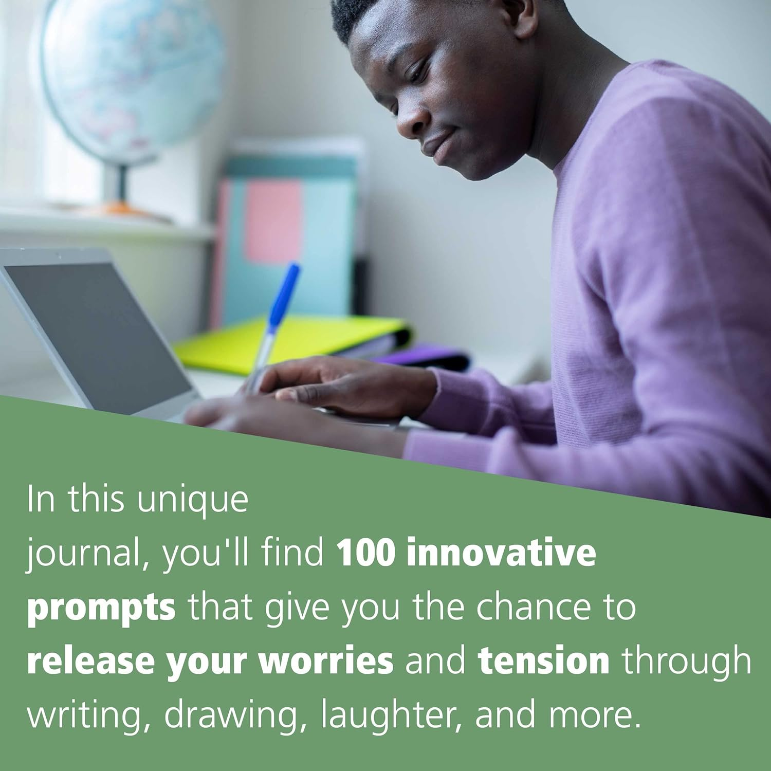 Put Your Worries Here: a Creative Journal for Teens with Anxiety image number 4