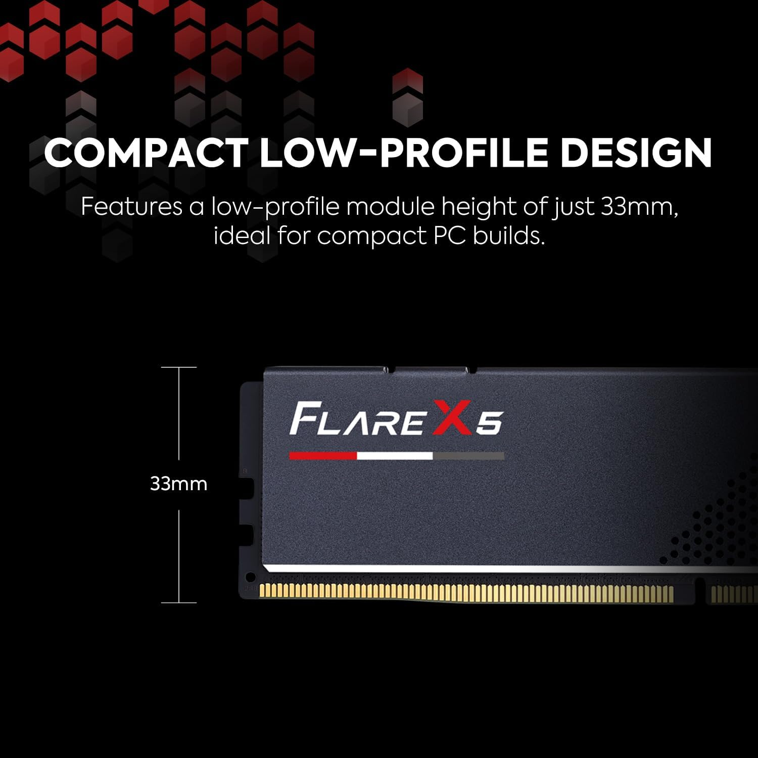 G.Skill Flare X5 F5-6000J3238F16GX2-FX5 DDR5 32 GB 6000 Mhz Memory Module (2 X 16 GB) image number 2