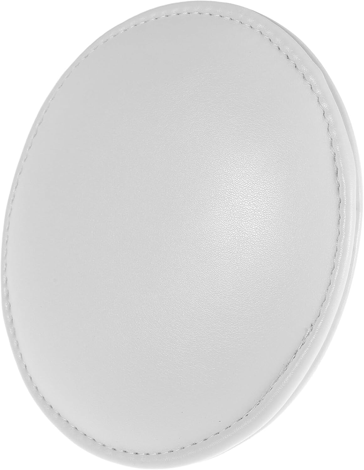 DINHEAROM Memory Foam Nail Tech Arm Rest Cushion for Elbow &ndash; Small White round Manicure Hand Rest Pillow with Non-Slip PU Cover, Comfortable Nail Art Support for Salon and Home Use image number 2