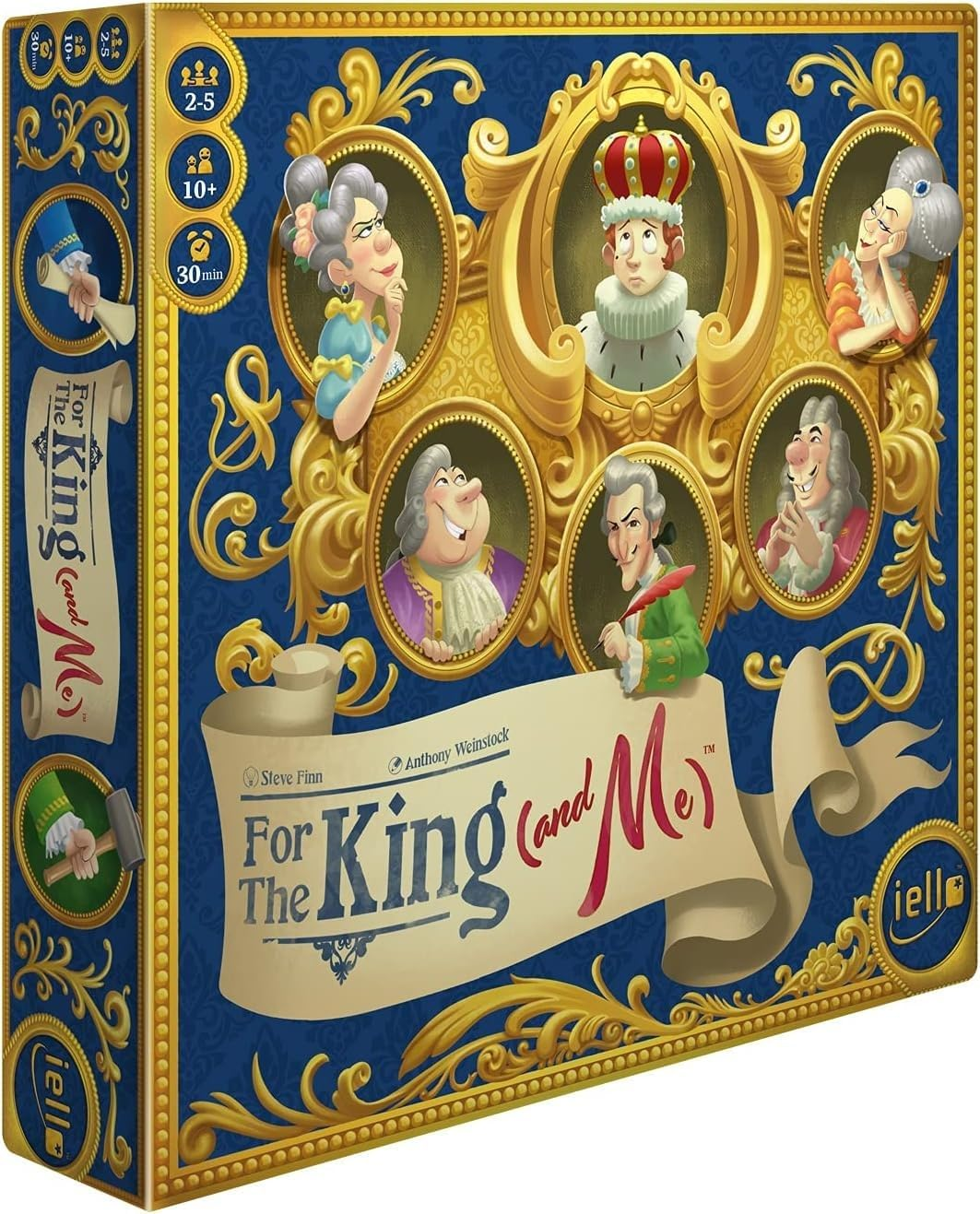 IELLO the King and Me Board Game, 2-5 Players, Ages 12+ image number 3