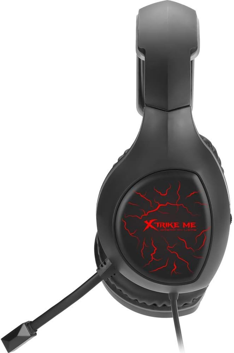 Xtrike Me GH-710 Gamin Stereo Headphones with Omnidirectional Microphone, 7 Colours, Speaker Diameter 40 Mm image number 2
