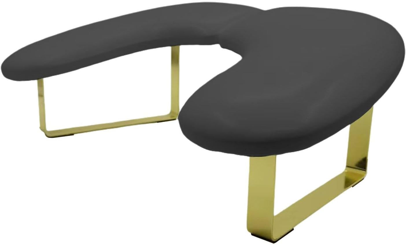 Perfk Nail Arm Rest Soft Comfortable Manicure Table Mat Nail Art Accessories Rest Cushion 15&deg; Slant for Manicurist Gift, Pink