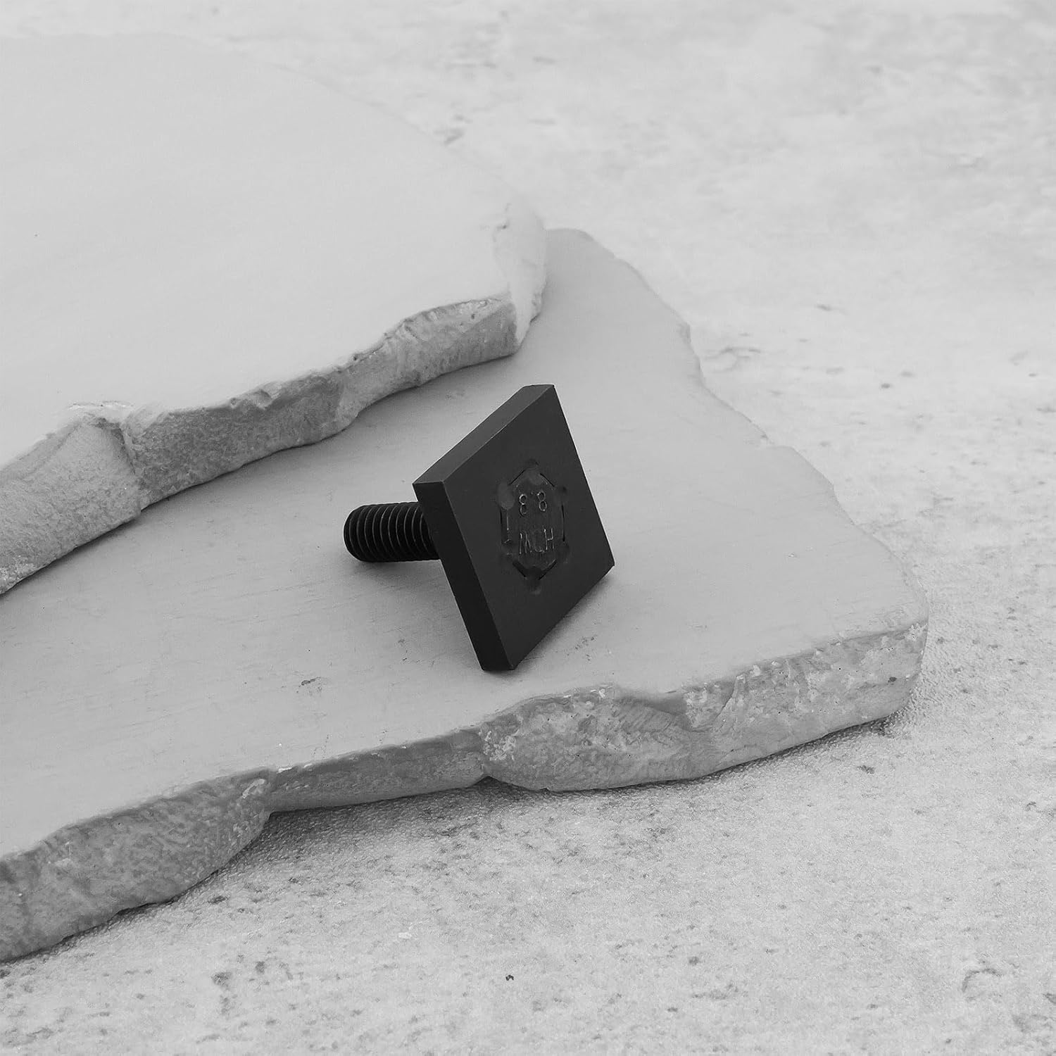 4Pcs Luggage Rack Rail T-Bolt for Roof Box Bicycle Rack 6X18Mm/20X20X4Mm Black image number 6