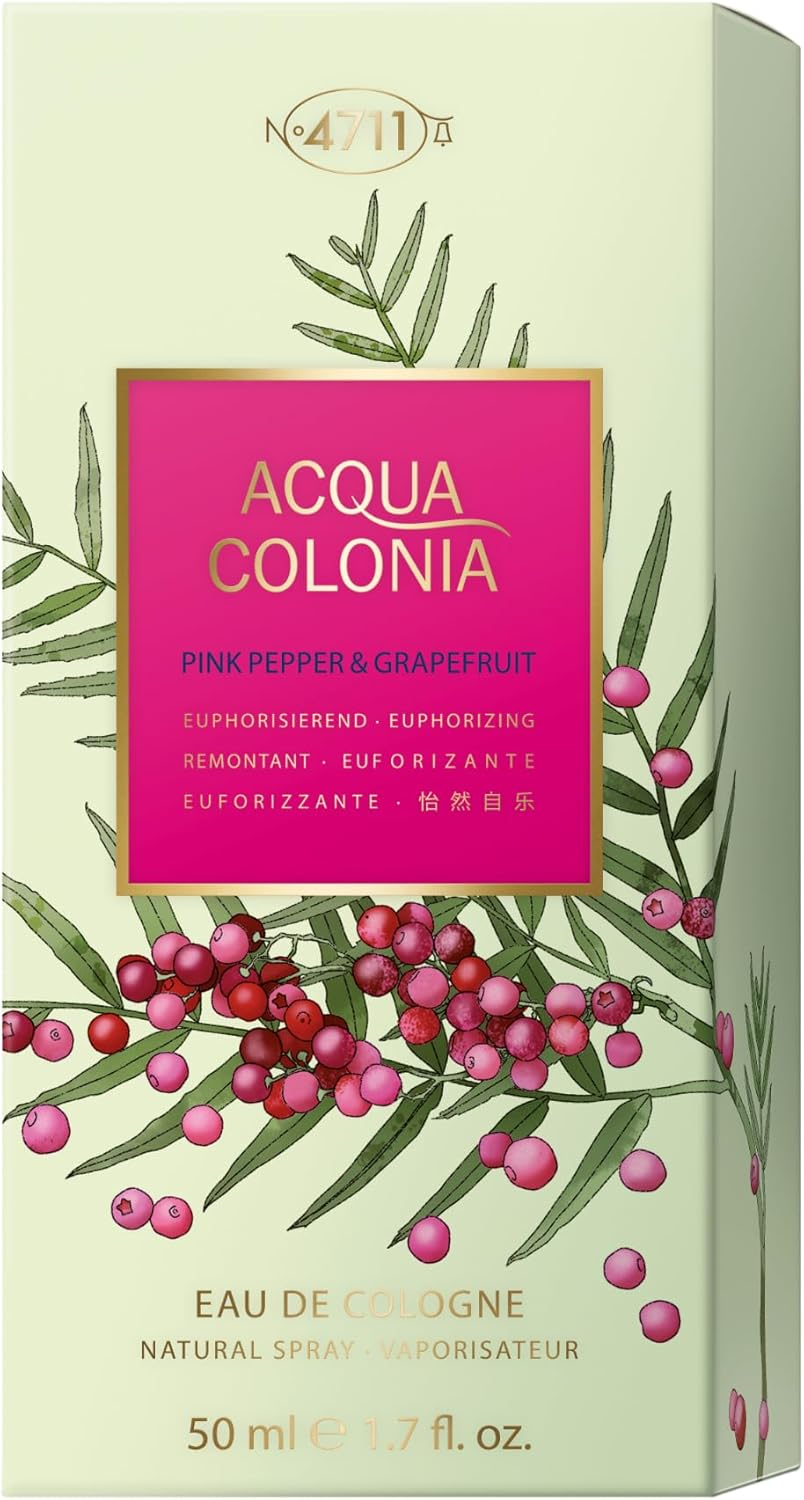 4711 Acqua Colonia Pink Pepper & Grapefruit Eau De Cologne Spray 50Ml/1.7Oz image number 1