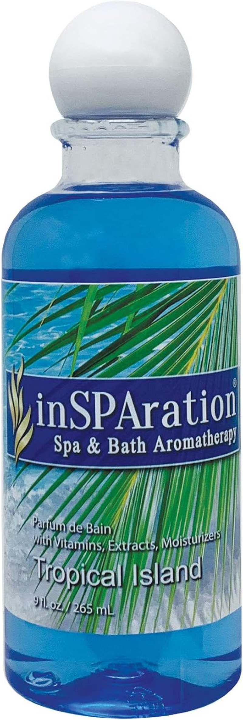 Insparation Spa and Bath Aromatherapy 370X Spa Liquid, 9-Ounce, Tropical Island image number 3