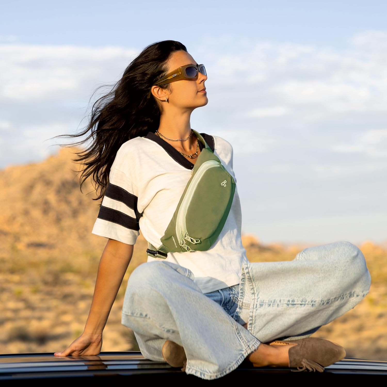 Travelon Anti-Theft the Voyages Waist Pack - Black image number 3