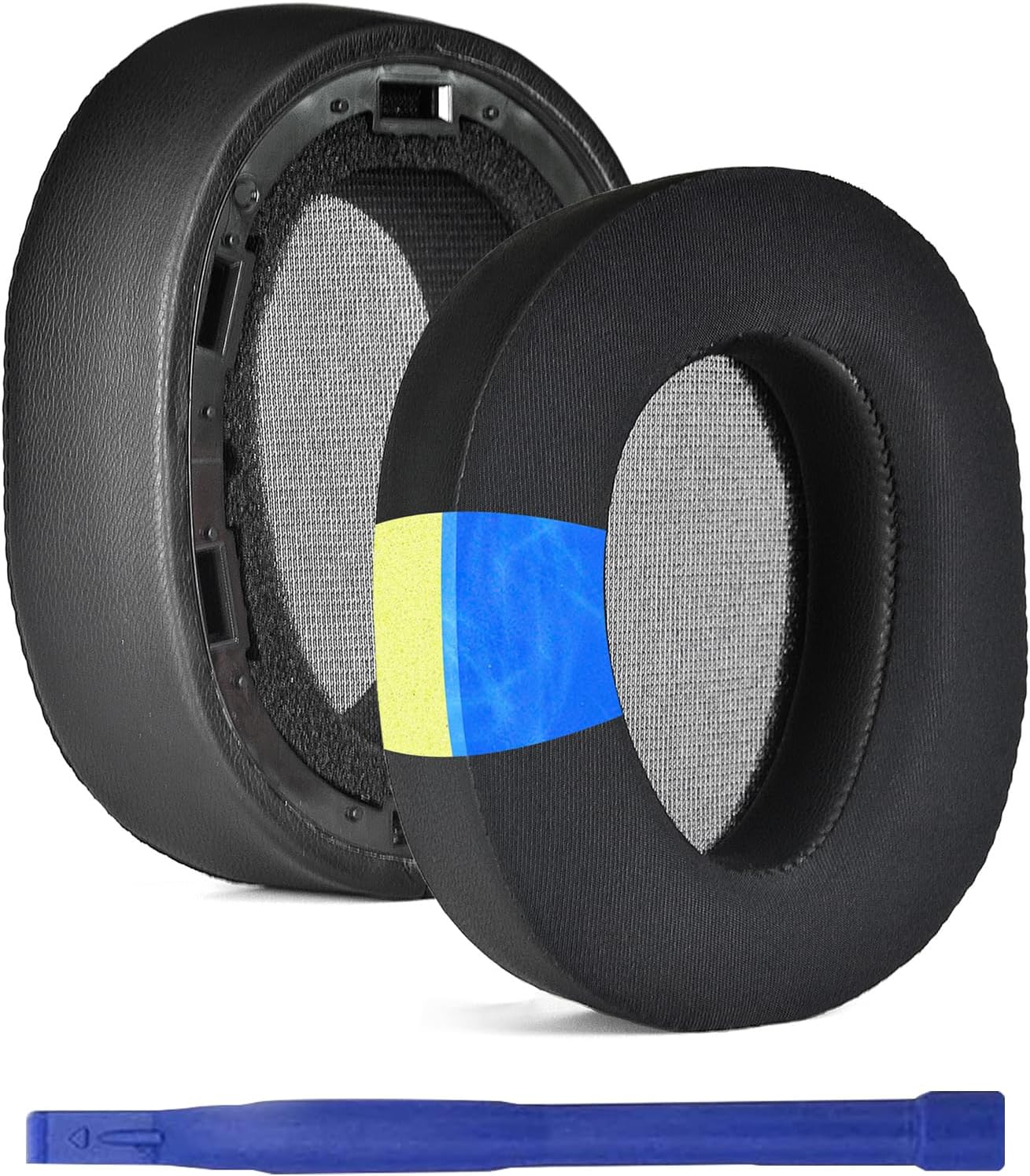 MDR-100ABN Replacement Ear Pads Protein PU Leather Ear Cushion Compatible with Sony MDR-100ABN WH-H900N Headphones (Dark Grey)