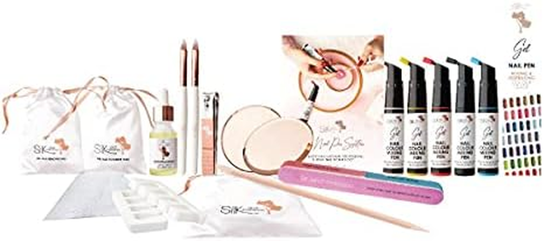 Silk Oil of Morocco Silk Gel Nail Pen Complete Kit 3