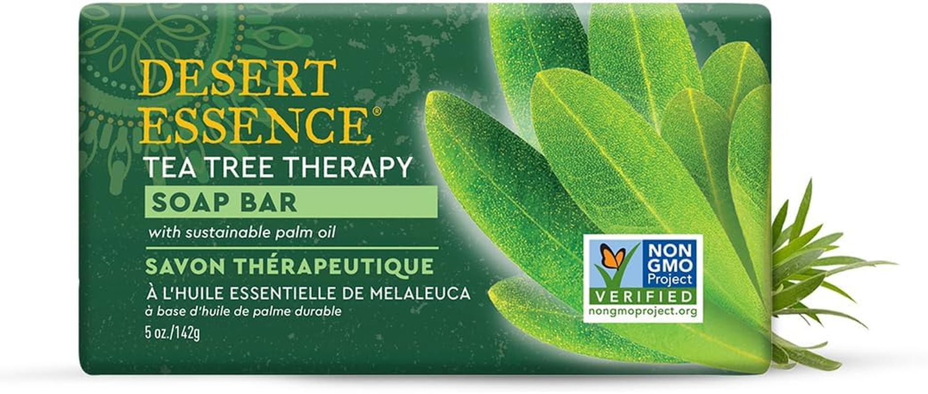 Desert Essence Bar Soap, Tea Tree Therapy, 5 Ounce image number 5