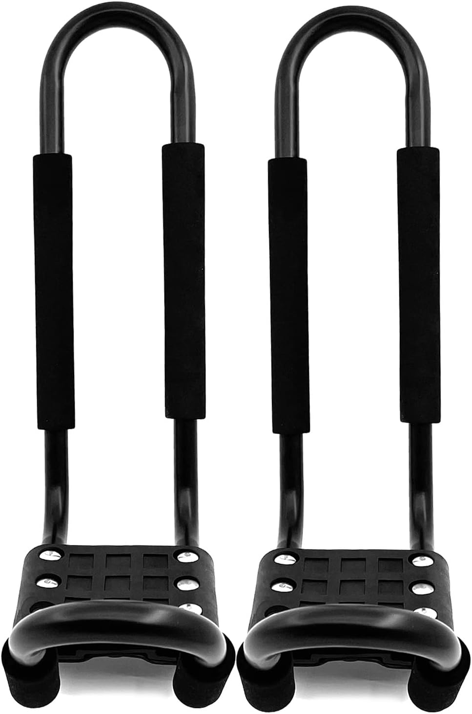 Taelakeni 1 Pairs Kayak Carrier Roof Racks, Universal Cars Kayak Canoe Roof Rack for SUV, Jeeps image number 1