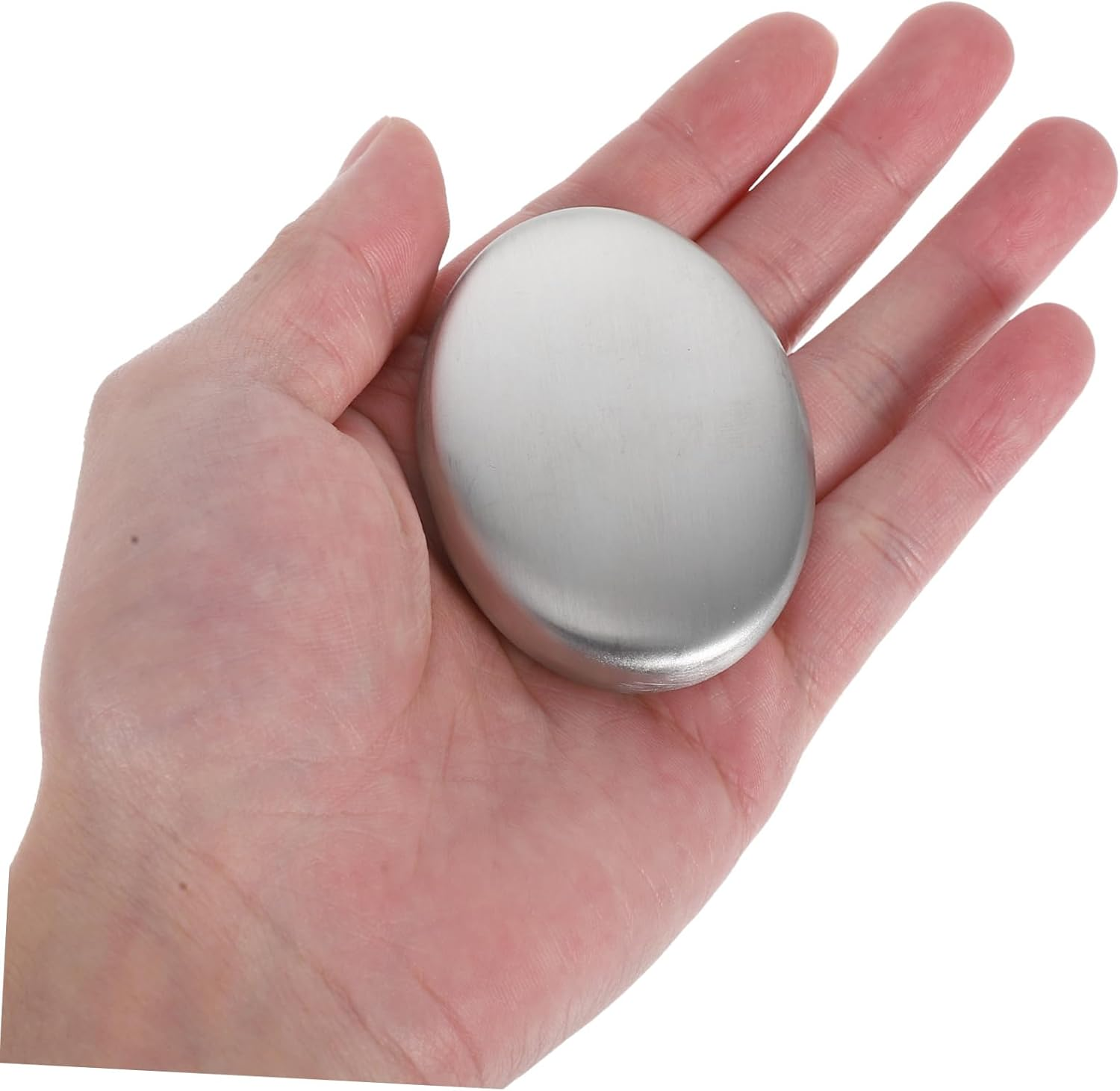 MINAOLULUS Stainless Steel Soap Bar Odor Remover Convenient Metal Soap for Home and Cooking Small Odor Absorber for Kitchen and Bathroom Use image number 5