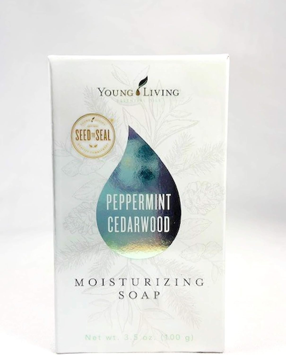 Peppermint Cedarwood Bar Soap 3.45 Oz by Young Living Essential Oils image number 1