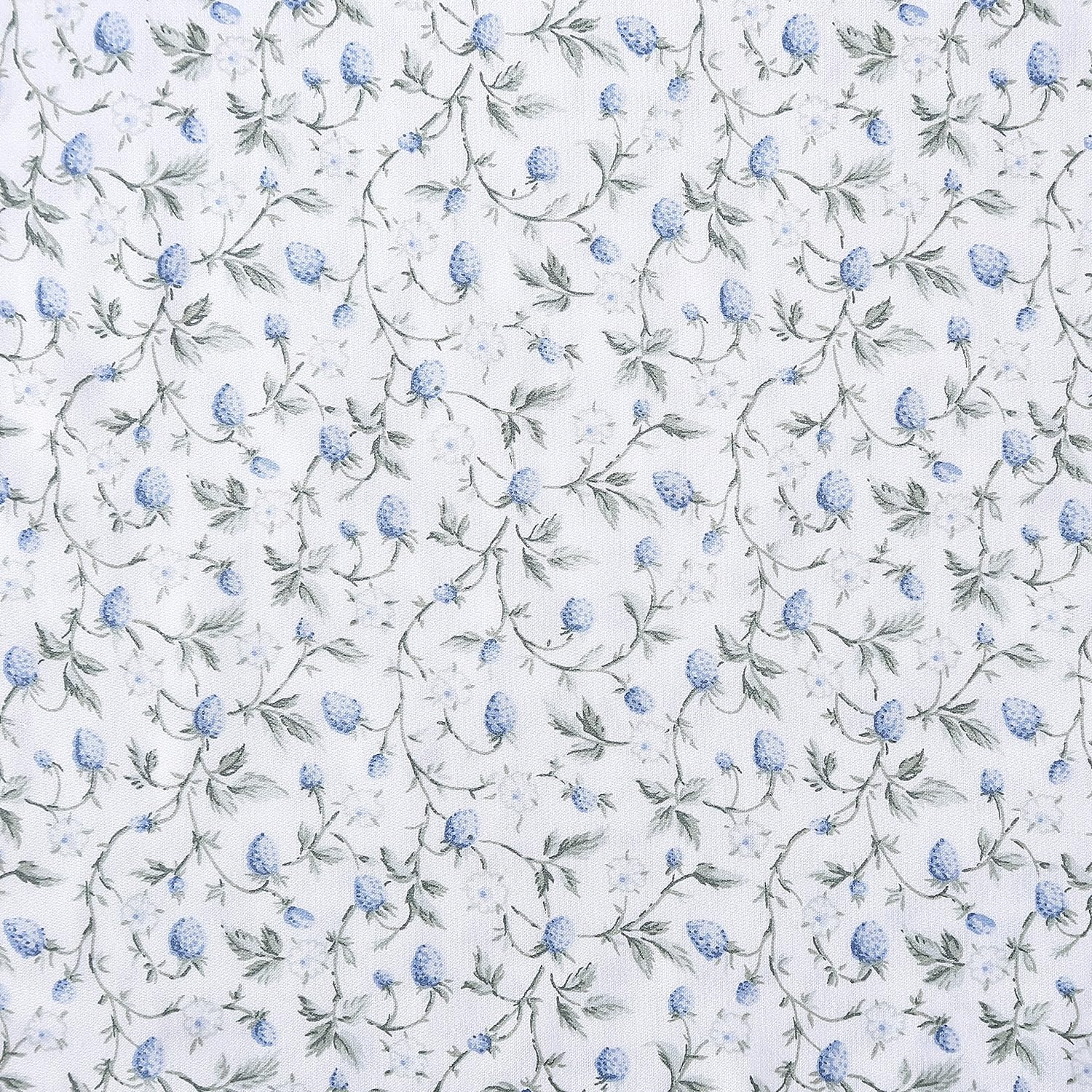 Laura Ashley - King Sheet Set, Soft Sateen Cotton Bedding Set - Sleek, Smooth, & Breathable (Bramble Vine Green, King) (USHSA01235900) image number 4