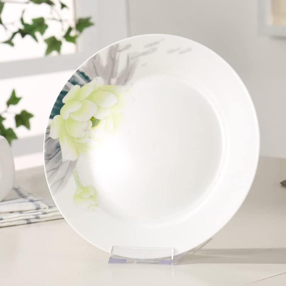 12 Pieces Two Part Adjustable Clear Acrylic Plastic Display Stand Easel Acrylic Plate Stands Plastic Display Picture Plate Holders for Home Office Supplies Festival Party Decoration image number 4