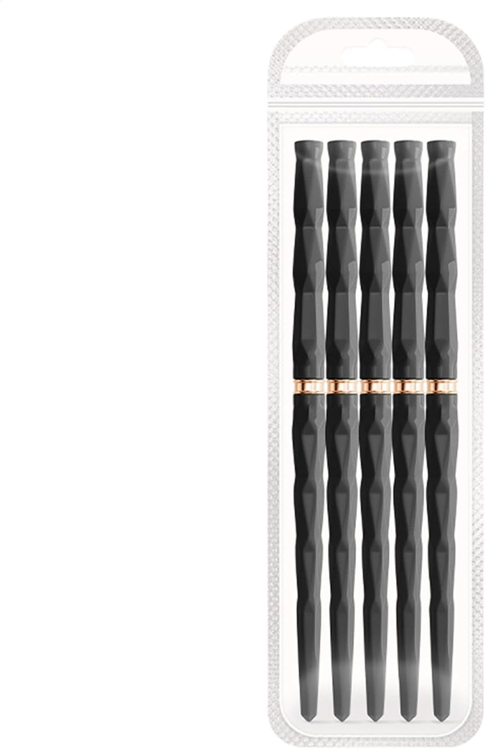 French Tip Brush - Nail Paint Brush Fine Tips,Uv Gel Polish Painting Nail Design Tools, Sizes 7/9/11/15/25Mm, Nail Tech Supplies for Women Girls