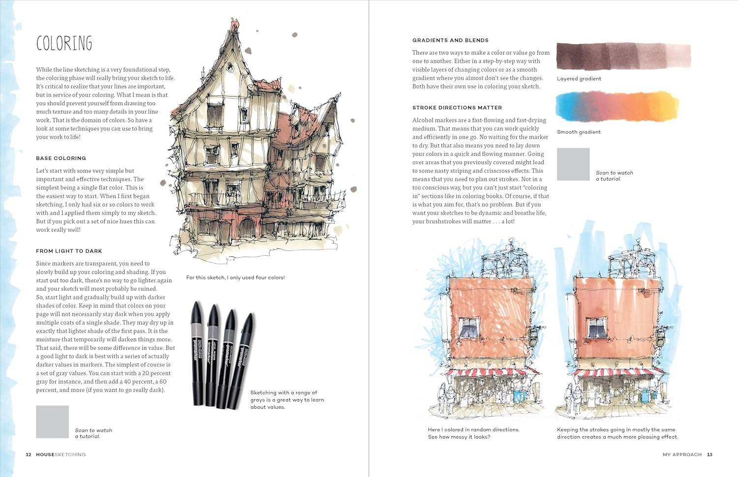 Housesketching: Learn to Create Energetic and Expressive Architectural Drawings image number 4