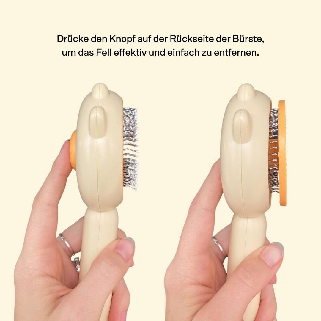 The Better Cat - Cat Hair Brush, Undercoat Brush, Cat Fur Brush, Brush for Cats Short and Long Hair, Hair Bun Remover for Cats, Self-Cleaning Brush for Cats image number 5