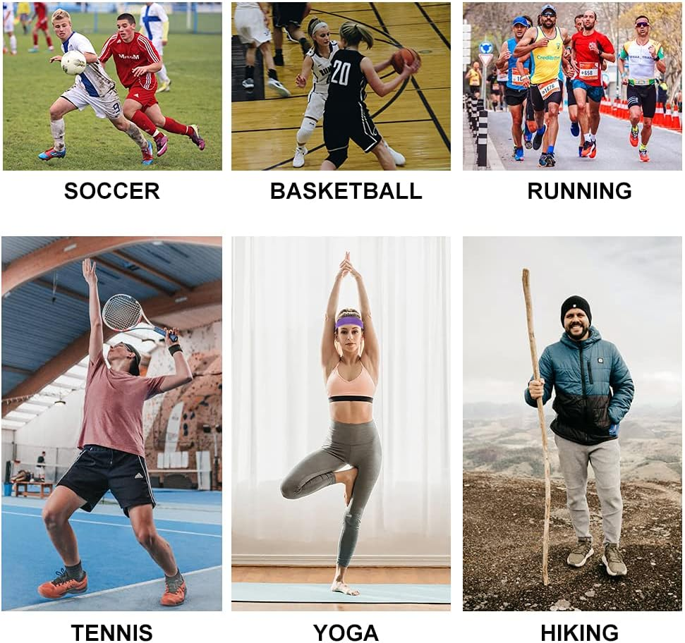 GOGO Head Tie, Tie Back Mesh Headband, Tennis Head Band image number 1