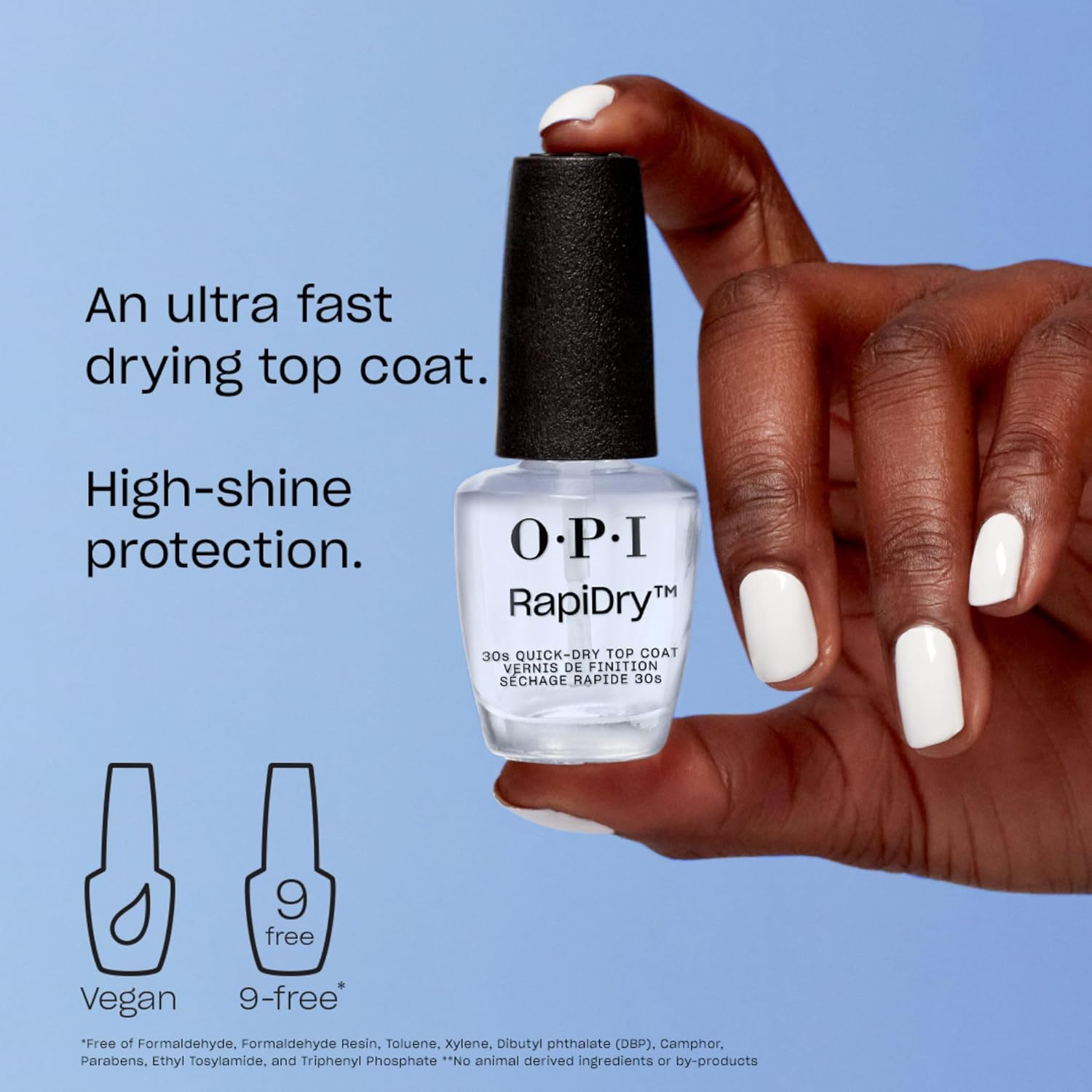 OPI Rapidry Top Coat, 15Ml image number 1