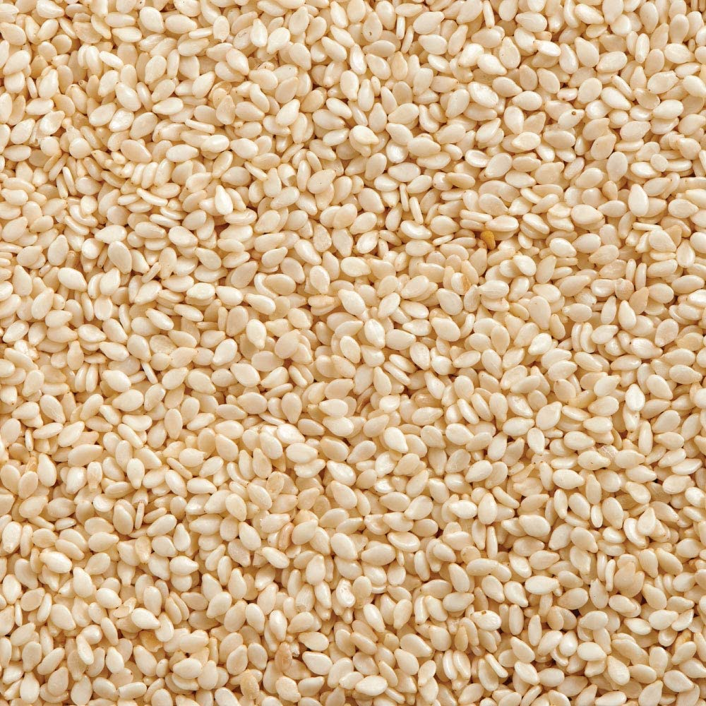 Honest to Goodness, Organic Sesame Seeds Hulled, 5 Kilograms - Delicate Texture and Mild Flavor, Rich in Essential Nutrients, Enjoyed Raw or Toasted. image number 1