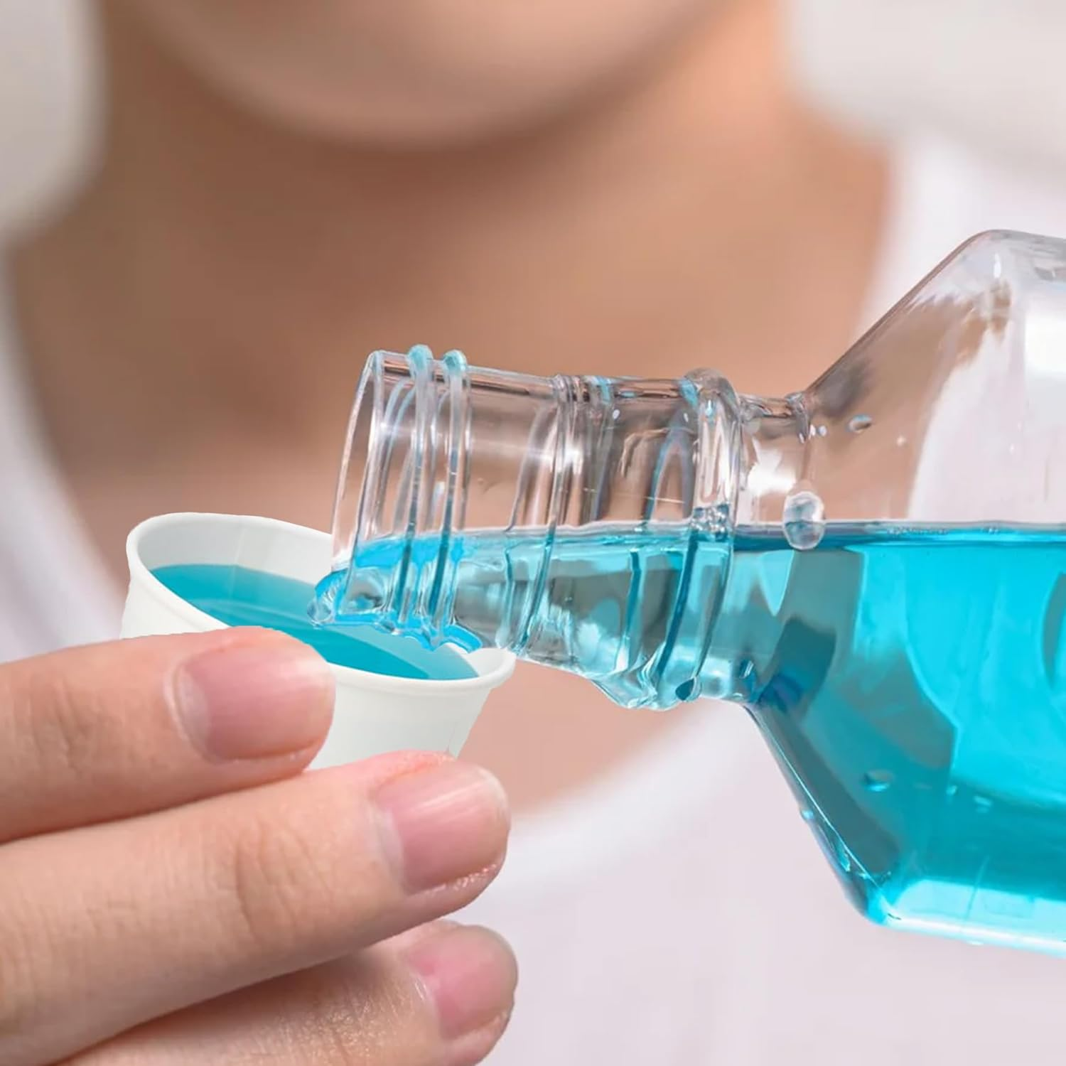 3Oz Disposable Paper Cups, Bathroom Paper Cups, Mouthwash Cups, Paper Coffee Cups, Ideal for Bathroom (100 Pack) image number 2