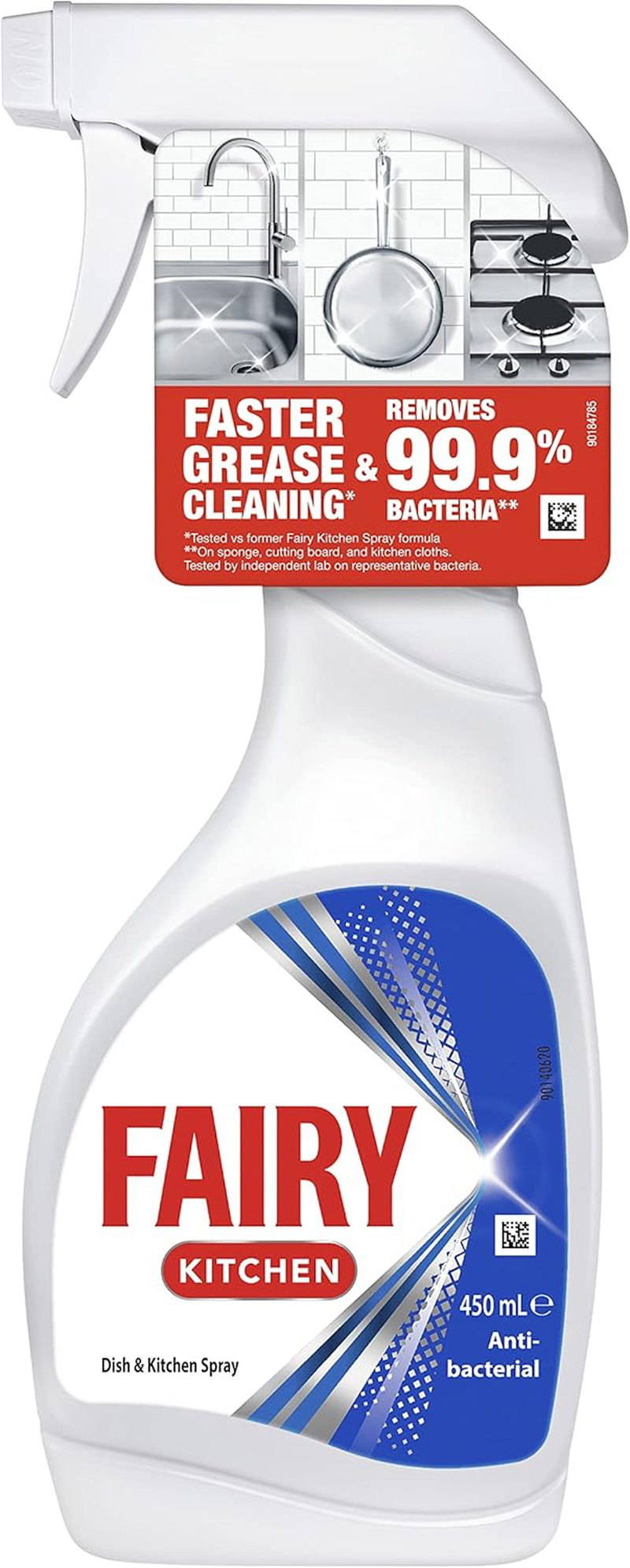 Fairy Dish and Surface Antibacterial Kitchen Spray Value Bundle (4X450Ml) image number 6