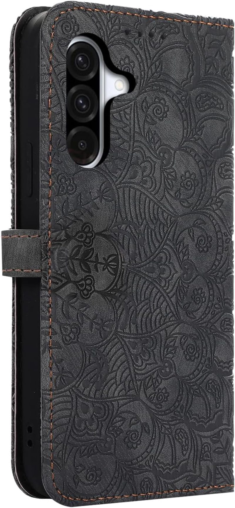 Succtopy Mobile Phone Case for Samsung Galaxy A36 5G PU Leather Case with Card Slots and Stand Function for Samsung Galaxy A36 5G Flip Wallet Cover Protective Case for Samsung Galaxy A36 5G Black image number 2