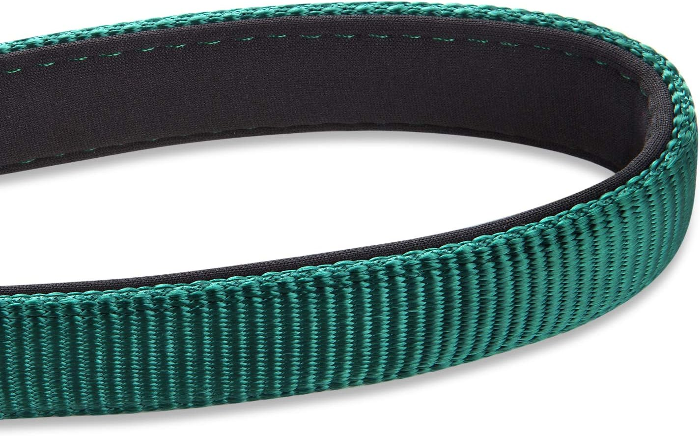 Hyhug Pets 24 Inches Heavy Duty Short Leash with Comfortable Handle and Lightweight Aviation Aluminium Clip Lead- for Large Medium Dogs Professional Training and Walking. (Dark Green) image number 4