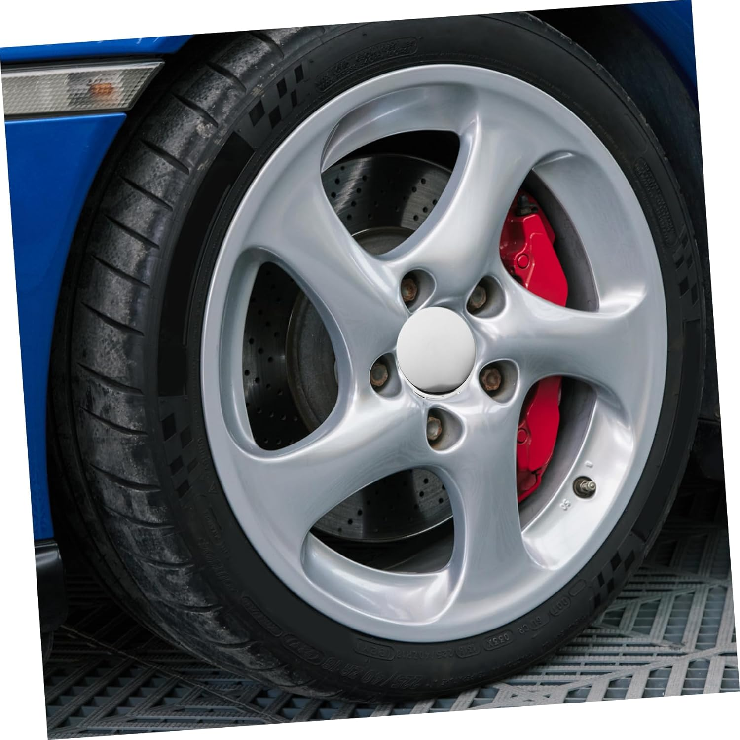 CTIRCHIU 4Pcs Wheel Covers Car Wheel Center Hub Trim Covers for Rim Protection Easy Install Stylish Design image number 2