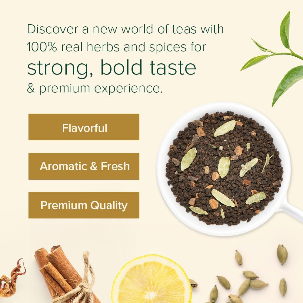 VAHDAM, Assorted Loose Leaf Tea Sampler (10 Teas) Non-Gmo, Gluten Free | Whole Loose Leaf Tea Sampler | Tea Variety Pack | Tea Gift Set | Gifts for Women & Men image number 3