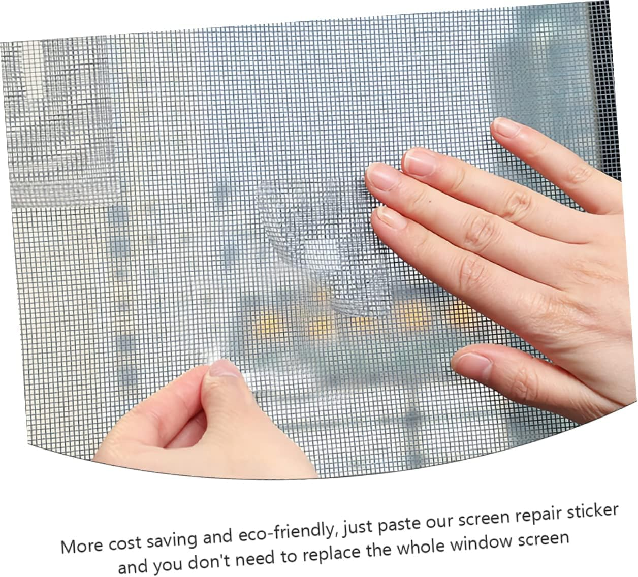 OSALADI Screen Repair Tape Window Mesh Door Fix Patch for Flyscreen Mesh Garage Screen Door image number 1