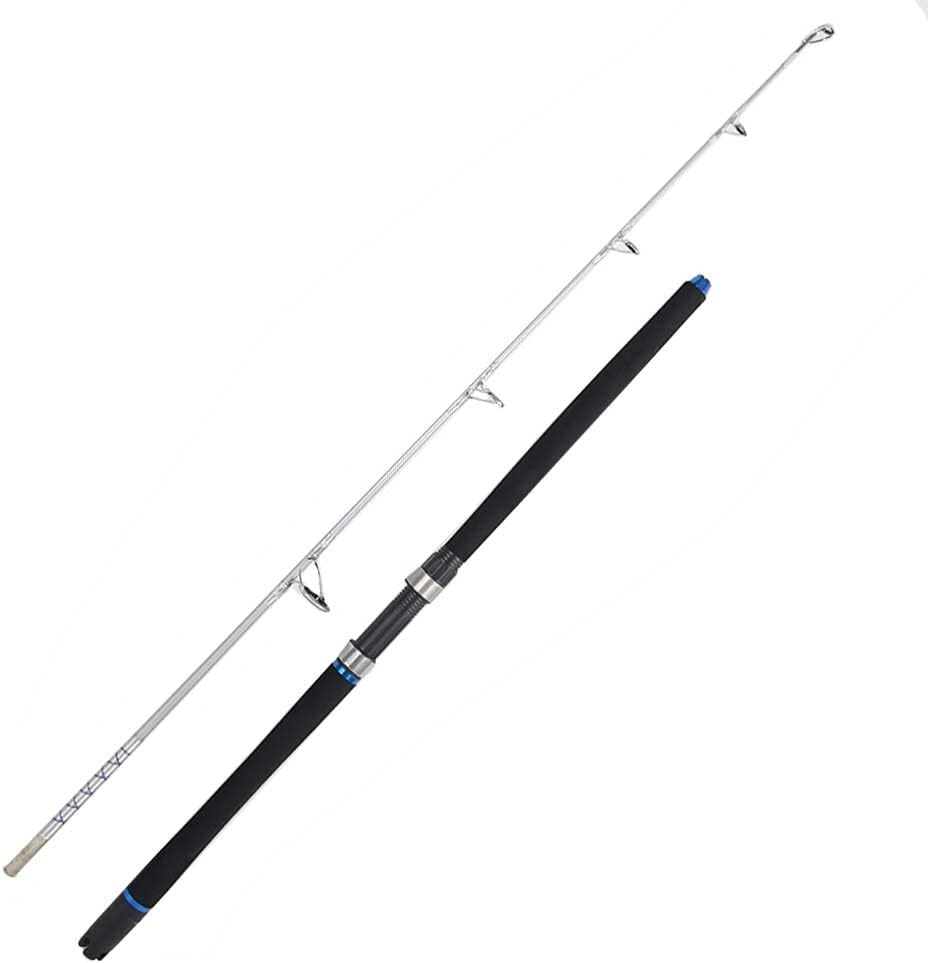 2 Sections Saltwater Trolling Rod Conventional Boat Fishing Pole Spinning Fishing Rod 10-22Kgs image number 4