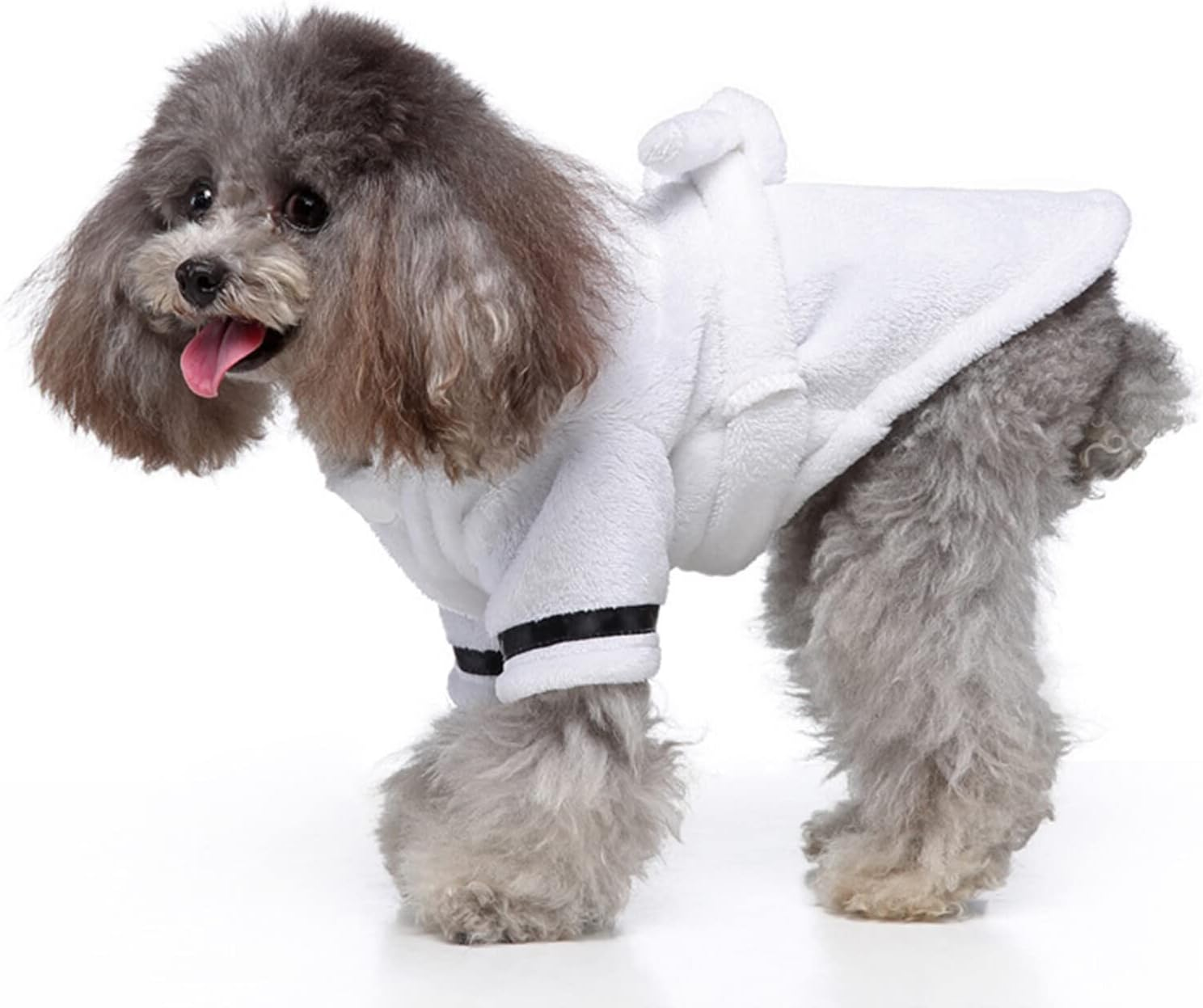 Pet Bathrobe, Quick Drying Super Absorbent Dog Bathrobe for Large Medium Small Dogs image number 1
