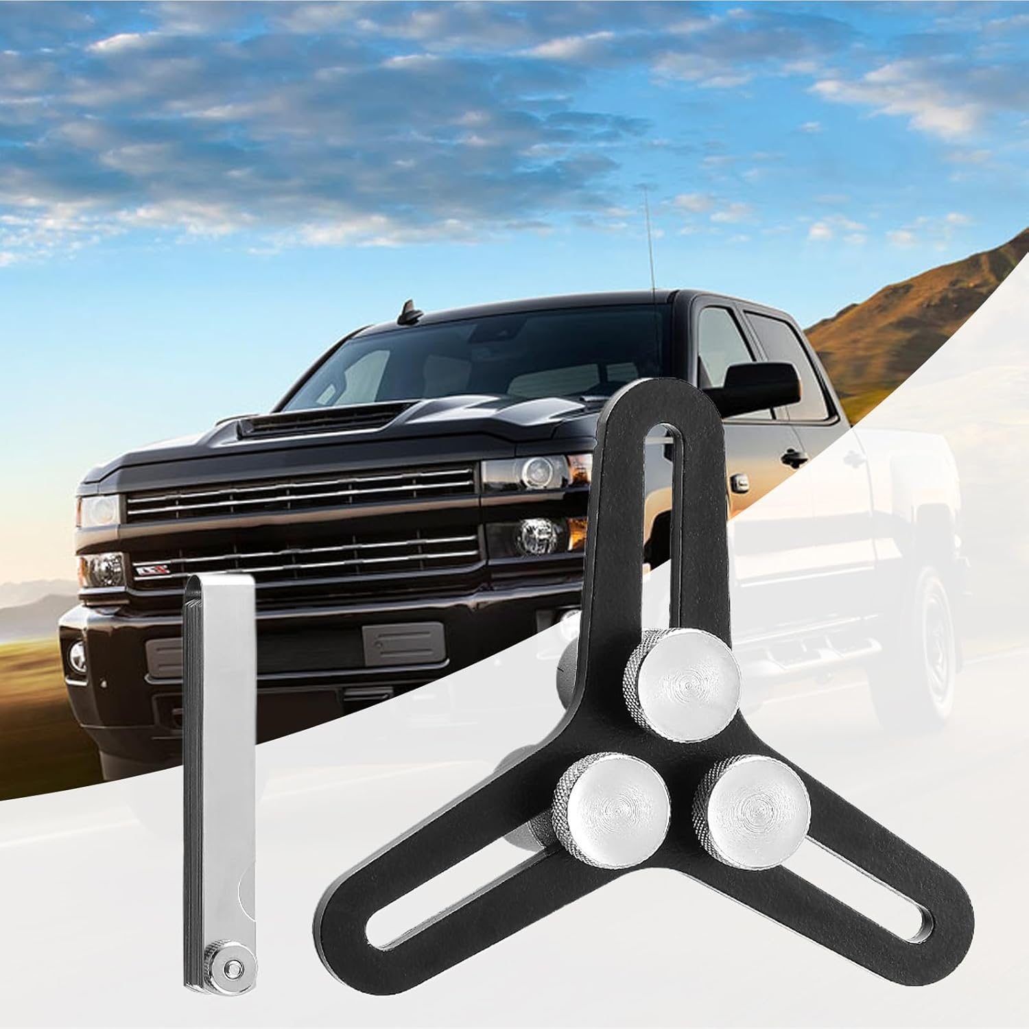 Rrlihjgu Piston Ring Filer Tool,Heavy Duty Piston Ring Squaring Tool for Small Engines - Professional Bore Measuring Equipment for Cylinder Compression Test ATV Lawn Mower Motorcycle Maintenance image number 5