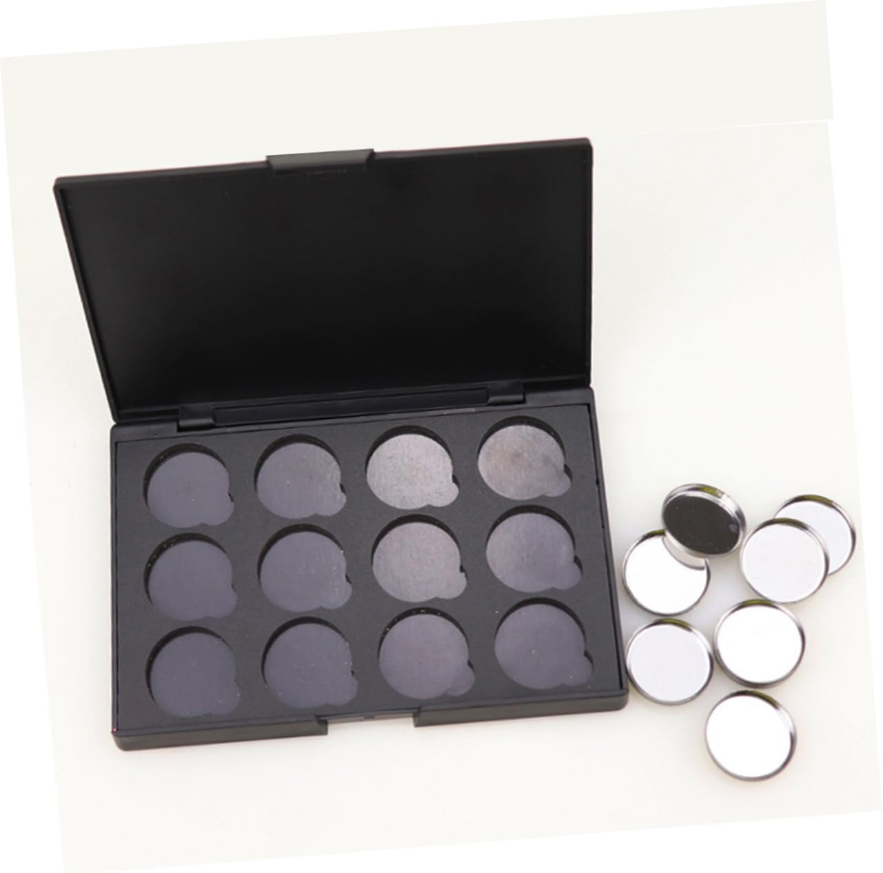 WOFASHPURET Eyeshadow Palette Case Empty Magnetic Makeup Organizer for Eyeshadow Diy Travel Storage Box image number 3