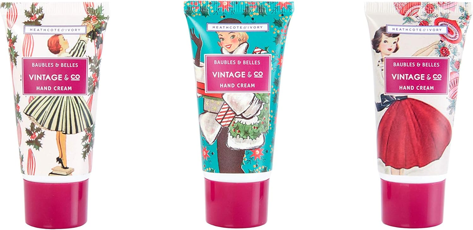 Heathcote & Ivory Ltd Christmas Crackers with Hand Cream