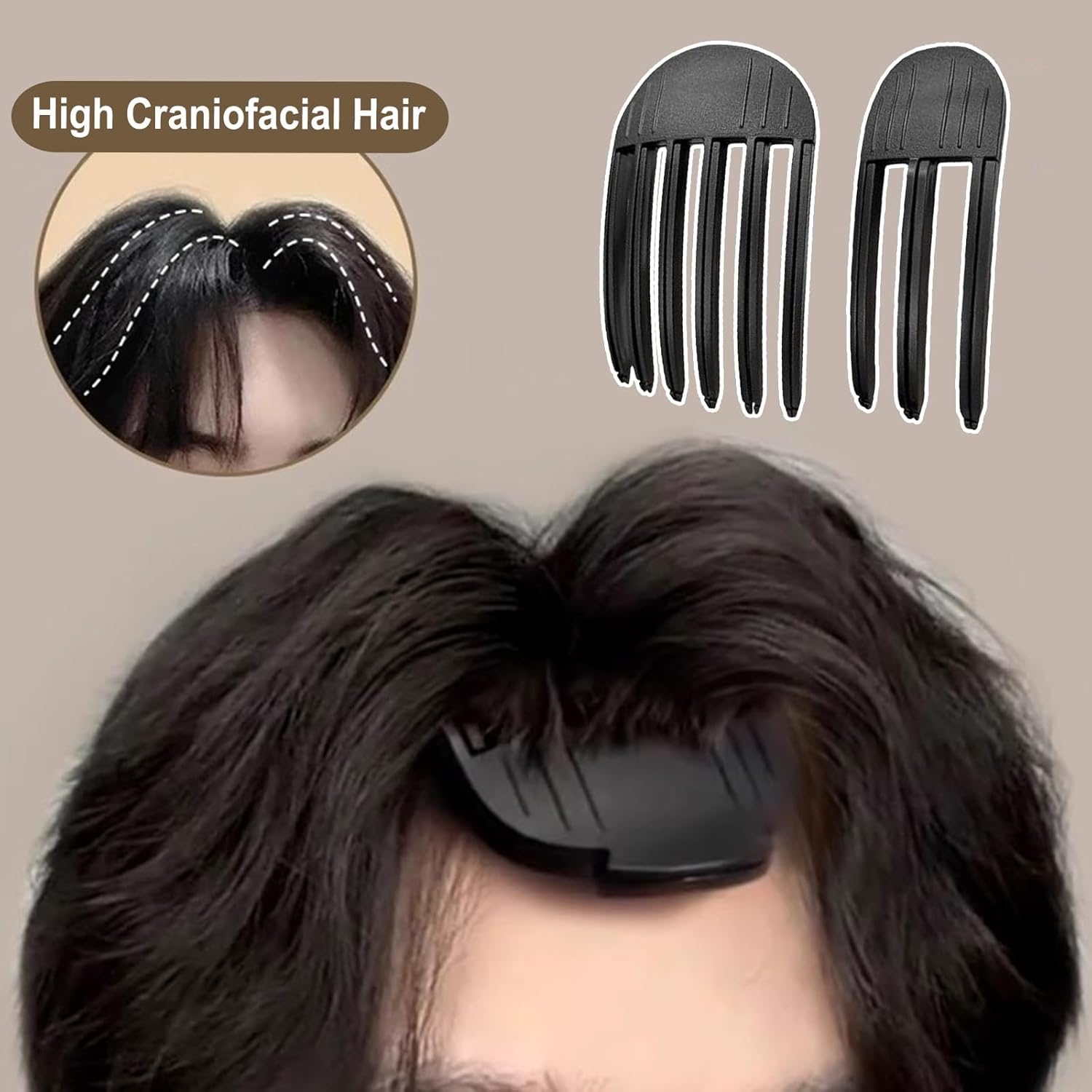 SZSMW 4 Volume Clips, Volume Clips, Hair Root, Volume Clips, Suitable for All Hair Types and Styles, It Can Help You Create the Ideal Hairstyle, Perfect for Travel or Holidays image number 5
