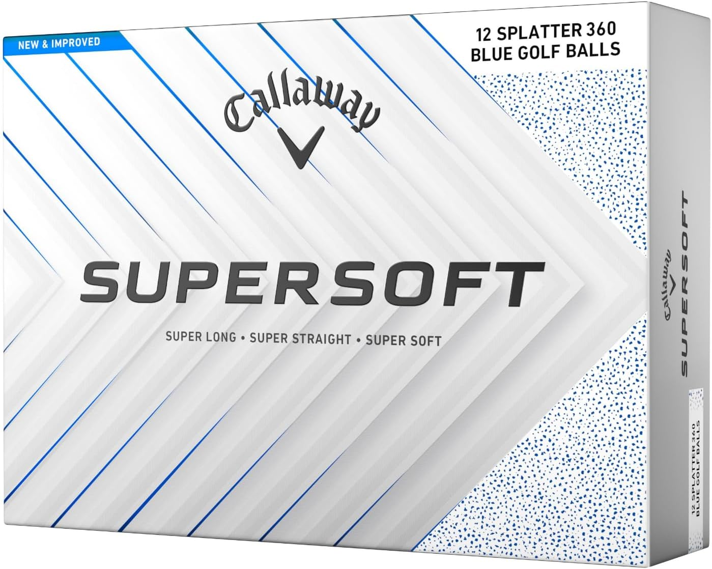 Callaway New Supersoft Splatter 360 2025 Golf Balls